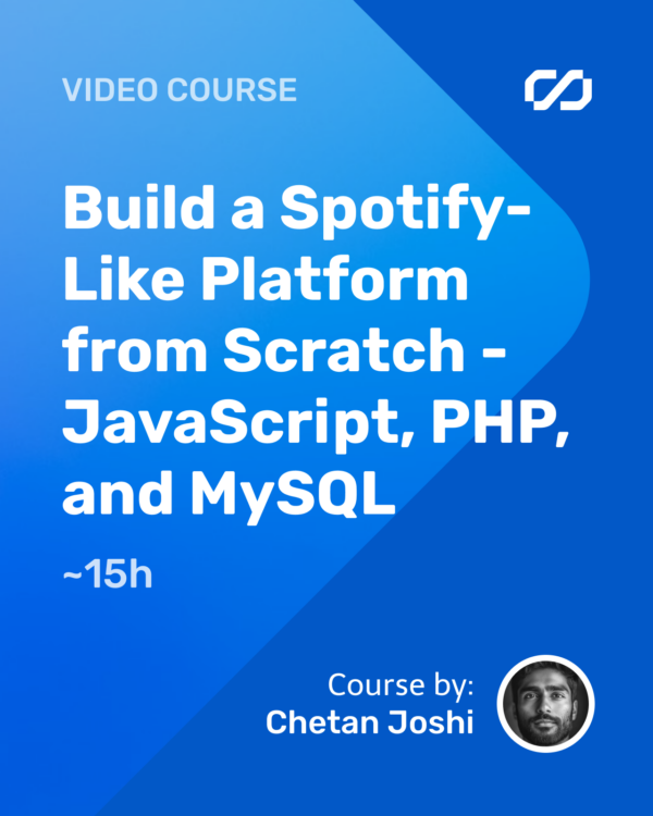 Build a Spotify-Like Platform from Scratch - JavaScript, PHP, and MySQL