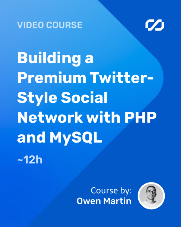 Building a Premium Twitter-Style Social Network with PHP and MySQL